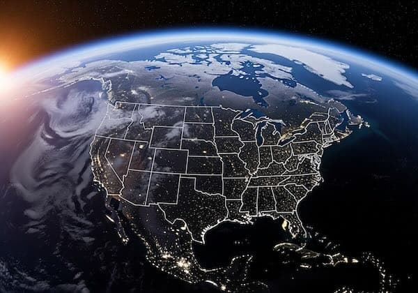 US Nationwide Parcel Map